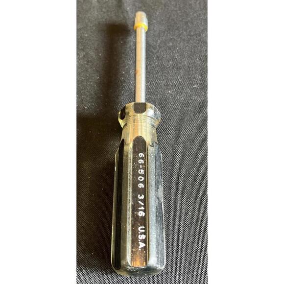 Vintage Stanley 100 Plus 66-506 3/16” 6 Point Nut Driver! Nice Shape! USA Made! - Picture 4 of 5